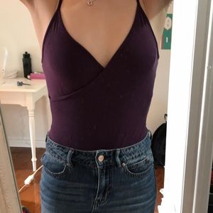 Dark Purple Garage Bodysuit